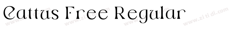 Cattus Free Regular字体转换